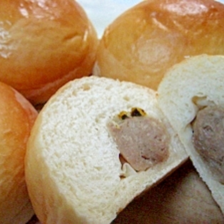 焼売パン カレー味